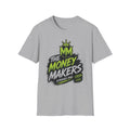 The Money Makers T-Shirt — Graphic Money & Bowling Crew Tee