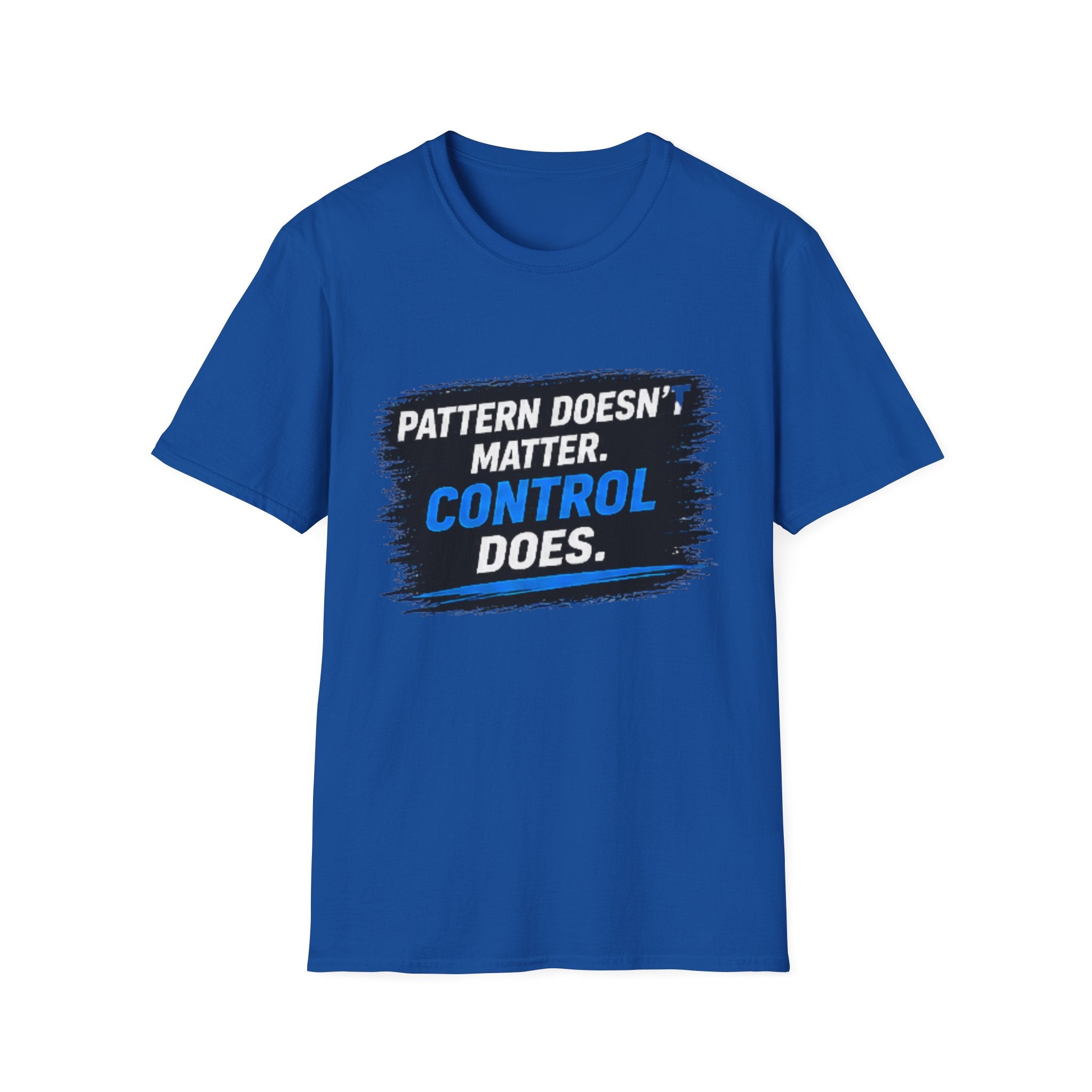 Urethane Specialist T-Shirt — "Pattern Doesn't Matter. Control Does." Bowling Shirt