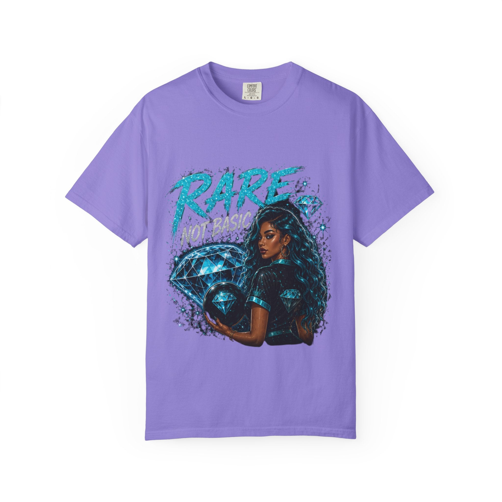 Rare Not Basic T-Shirt — Women's Diamond Graphic Tee