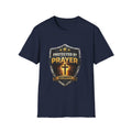 Protected by Prayer Security T-Shirt — Christian Cross Faith Tee