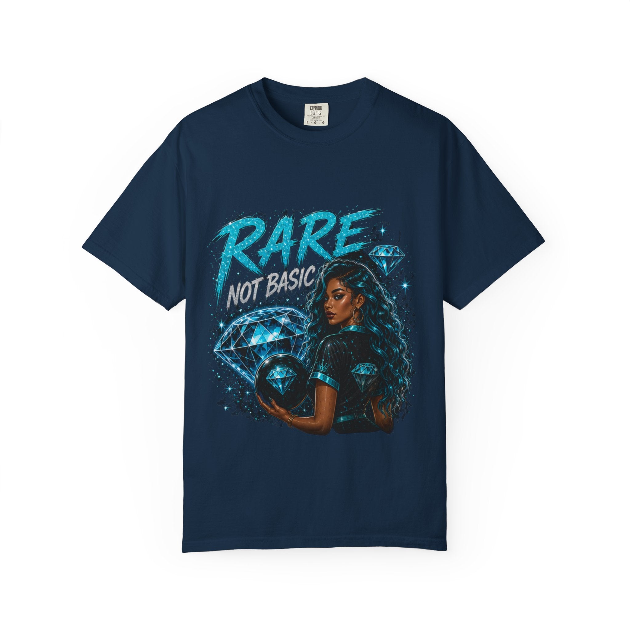 Rare Not Basic T-Shirt — Women's Diamond Graphic Tee