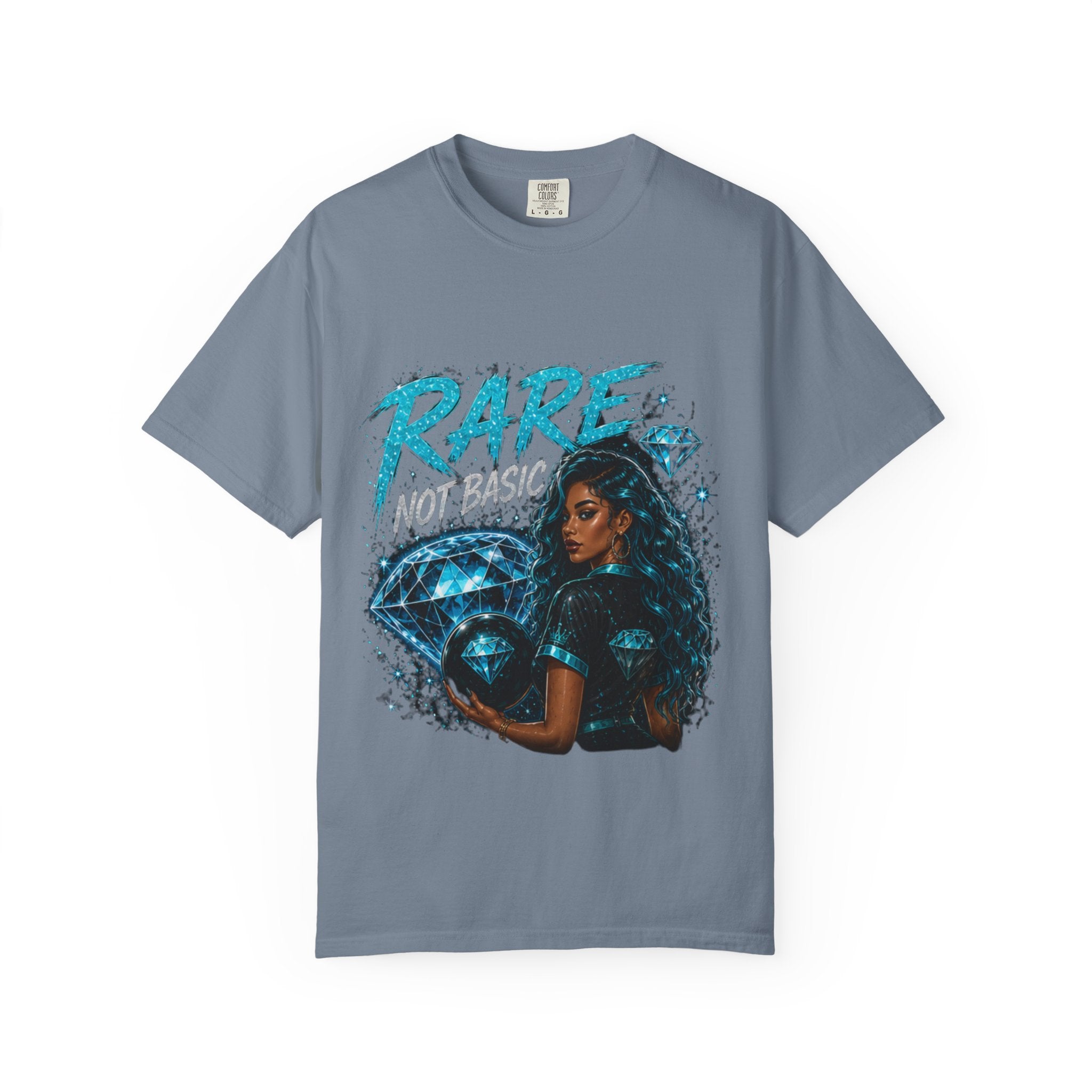 Rare Not Basic T-Shirt — Women's Diamond Graphic Tee