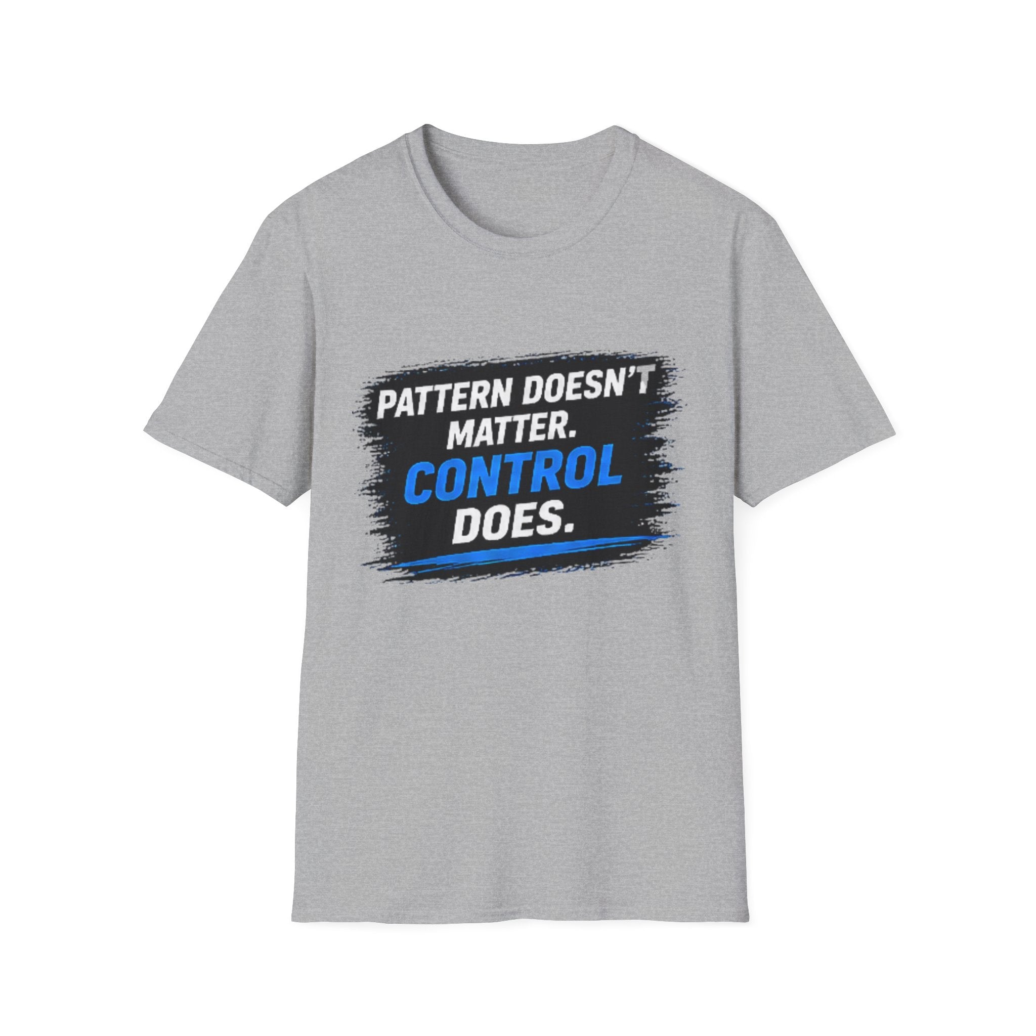 Urethane Specialist T-Shirt — "Pattern Doesn't Matter. Control Does." Bowling Shirt
