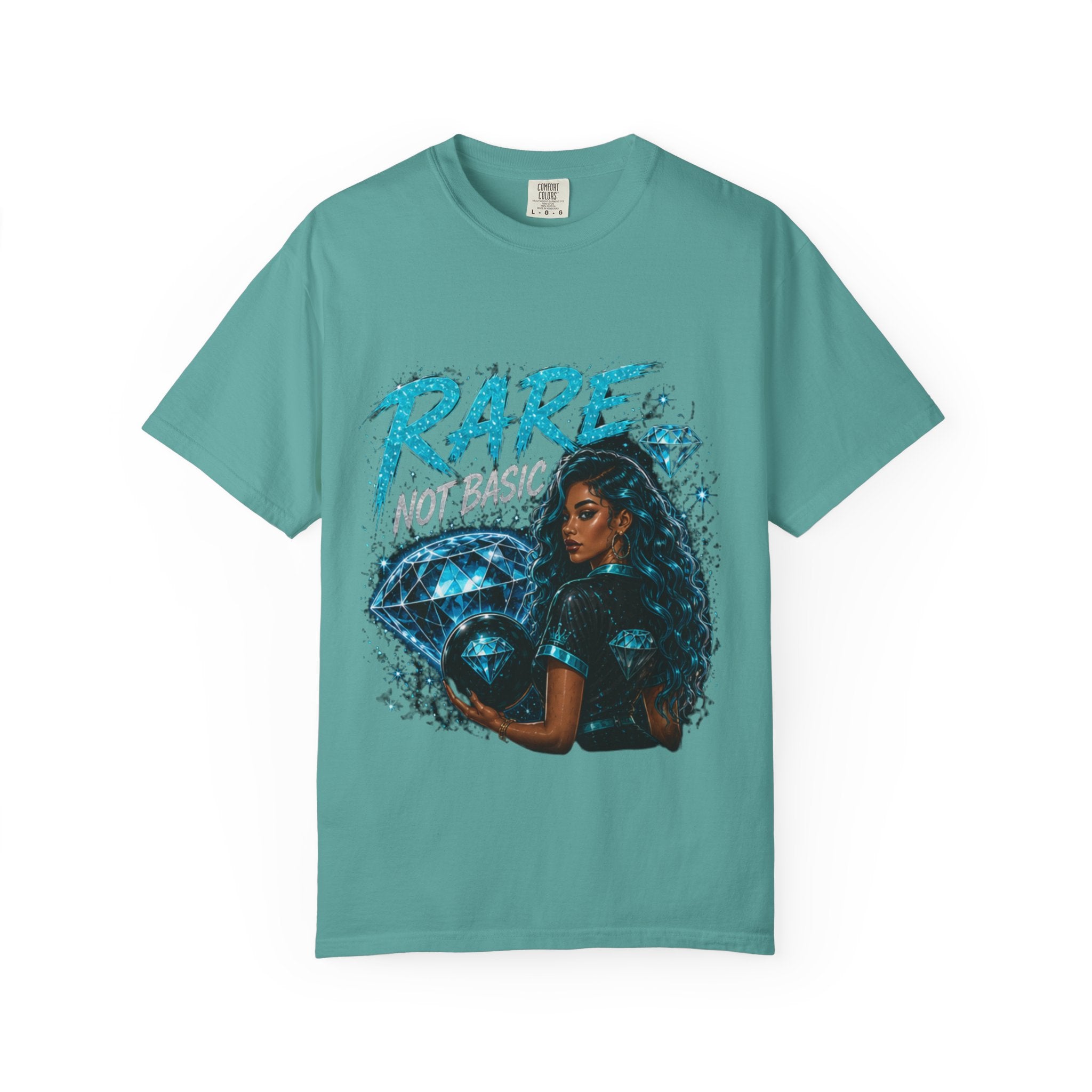 Rare Not Basic T-Shirt — Women's Diamond Graphic Tee