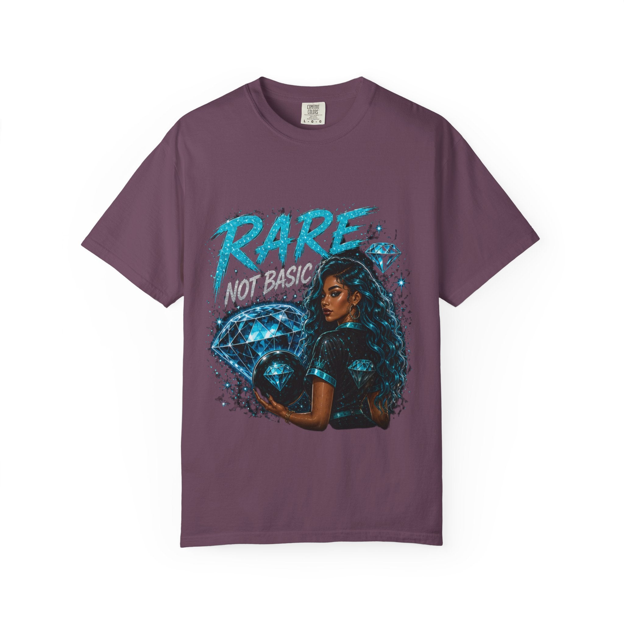 Rare Not Basic T-Shirt — Women's Diamond Graphic Tee