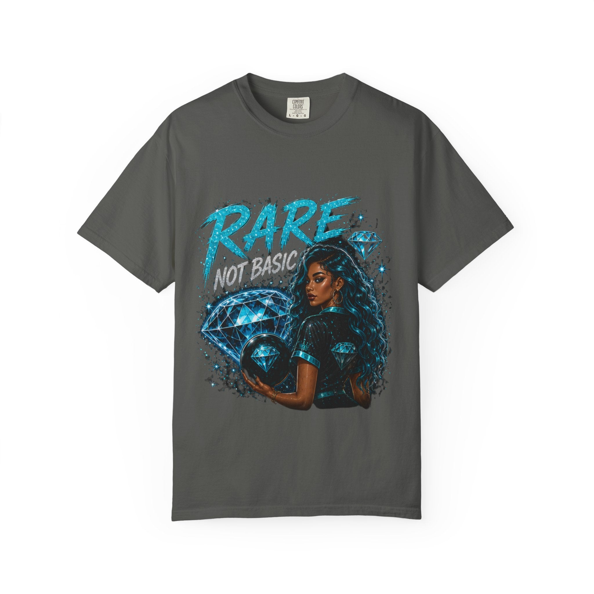 Rare Not Basic T-Shirt — Women's Diamond Graphic Tee