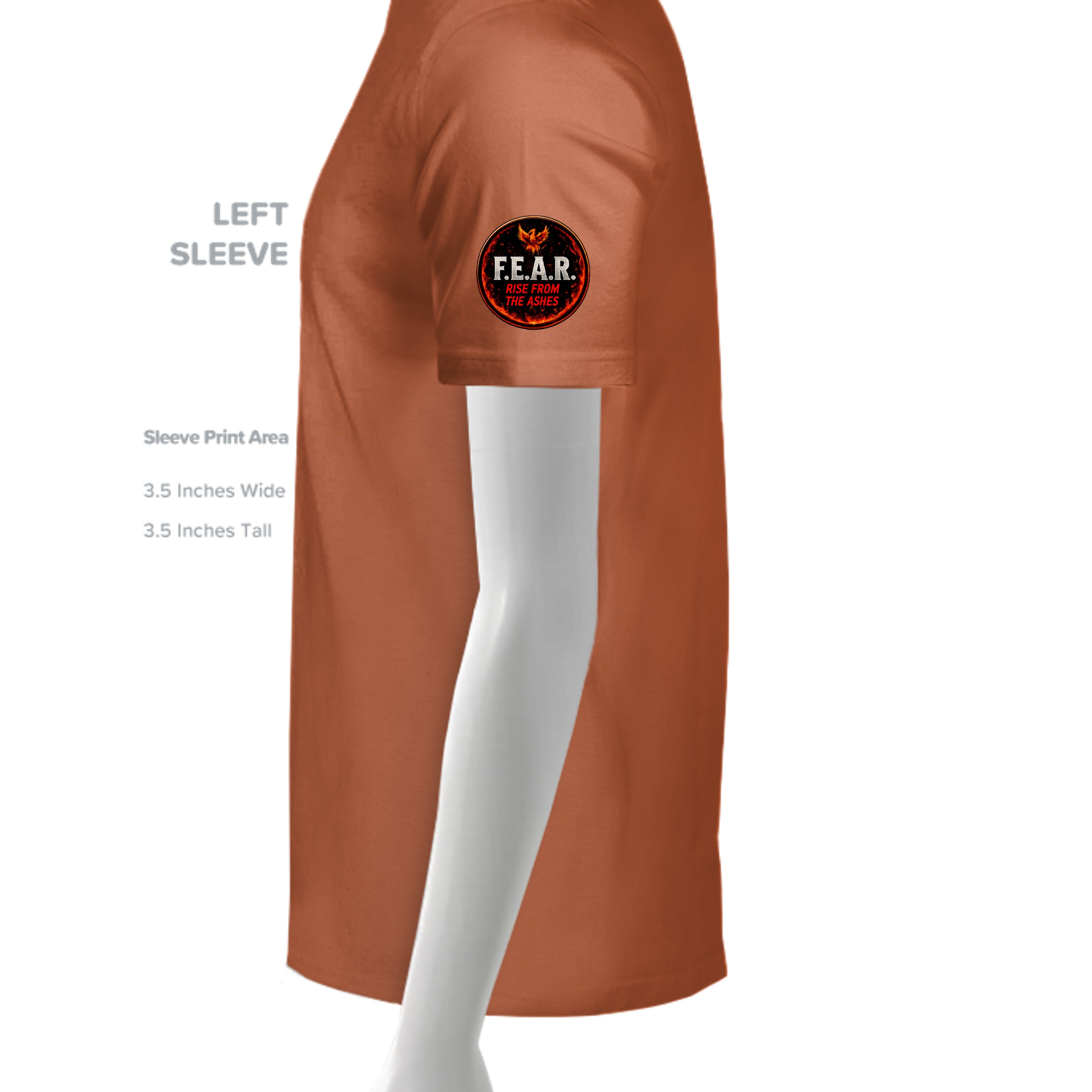 TEXAS ORANGE - G200 - SLEEVE_LEFT