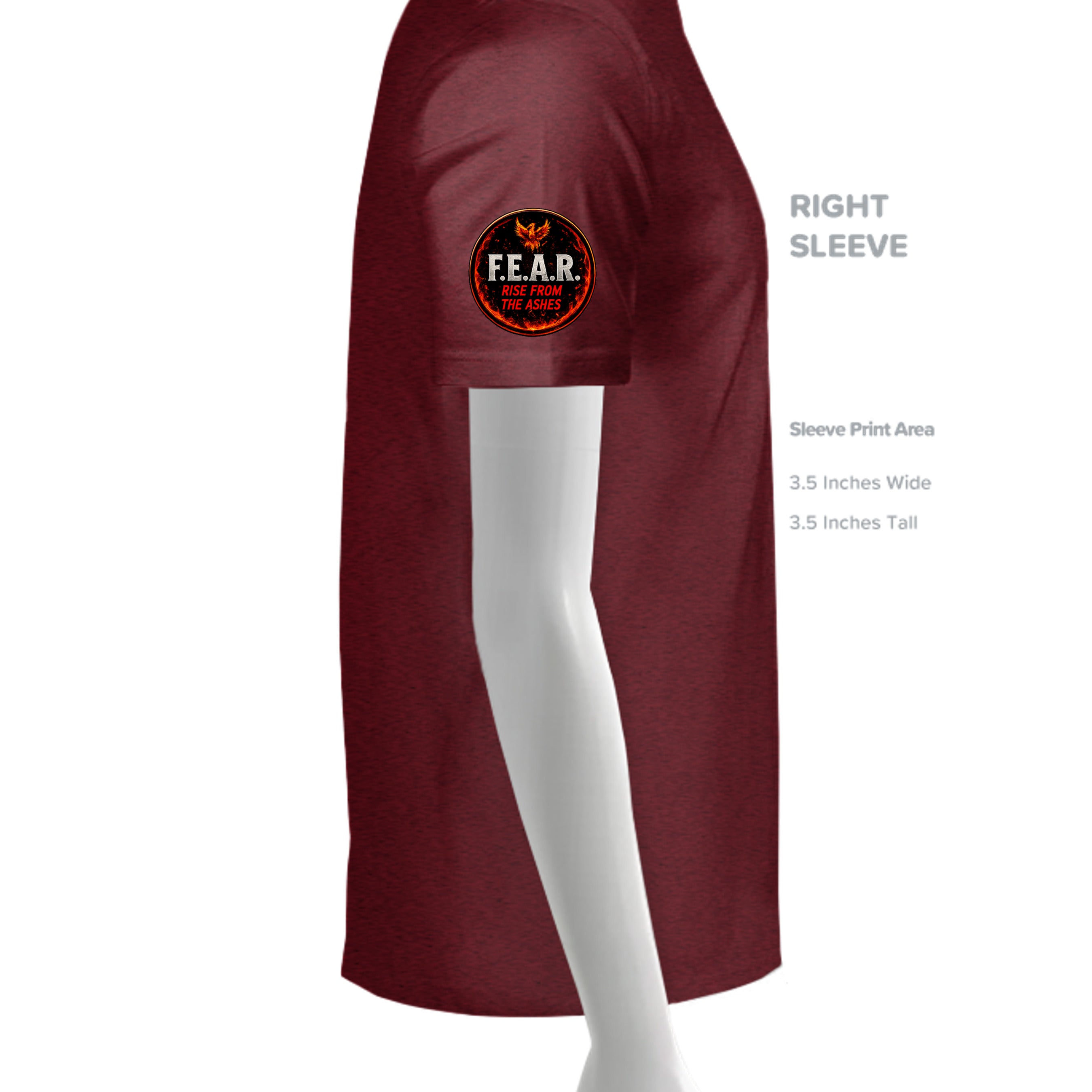 ANTIQUE CHERRY RED - G640 - SLEEVE_RIGHT