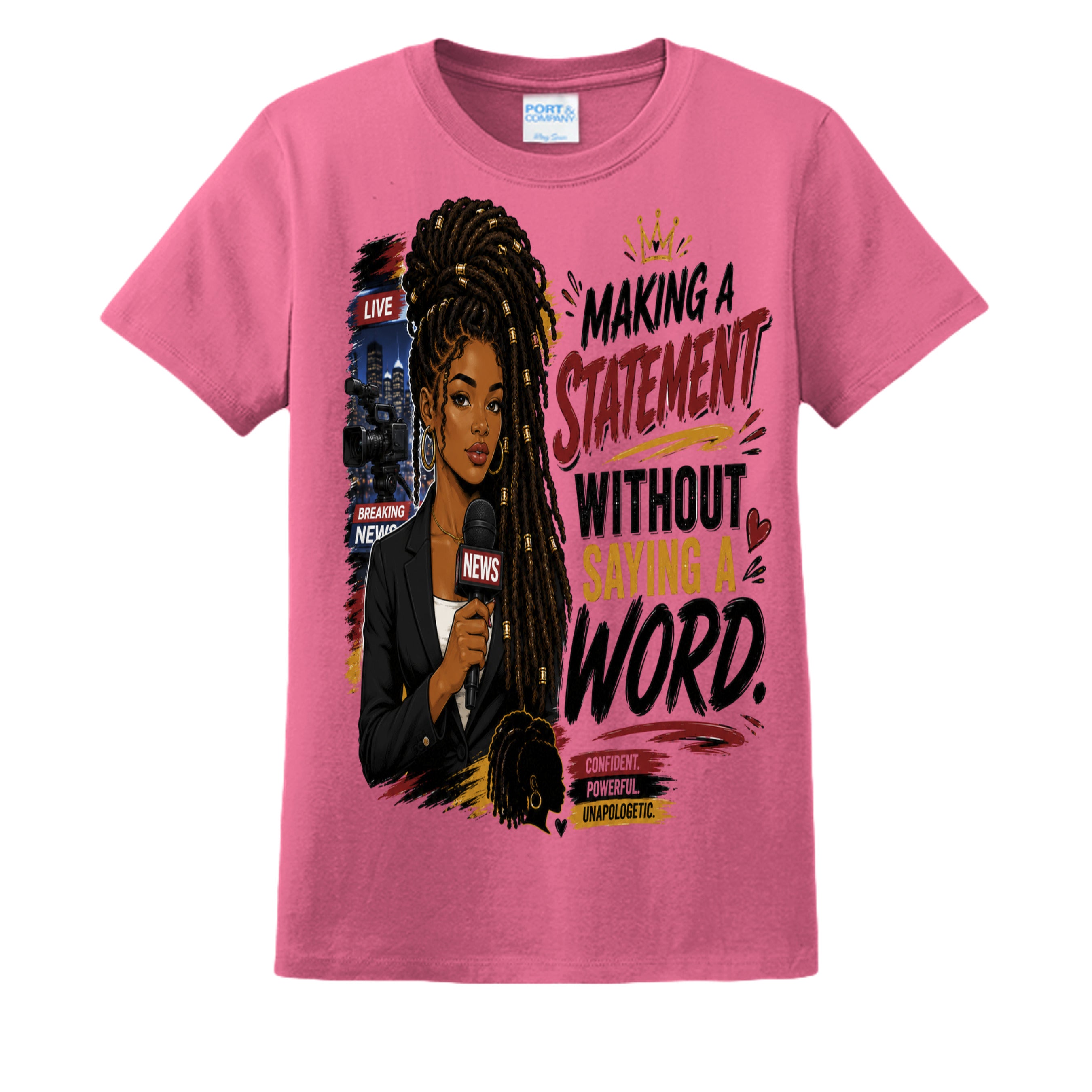 Neon Pink - LPC54 - FRONT
