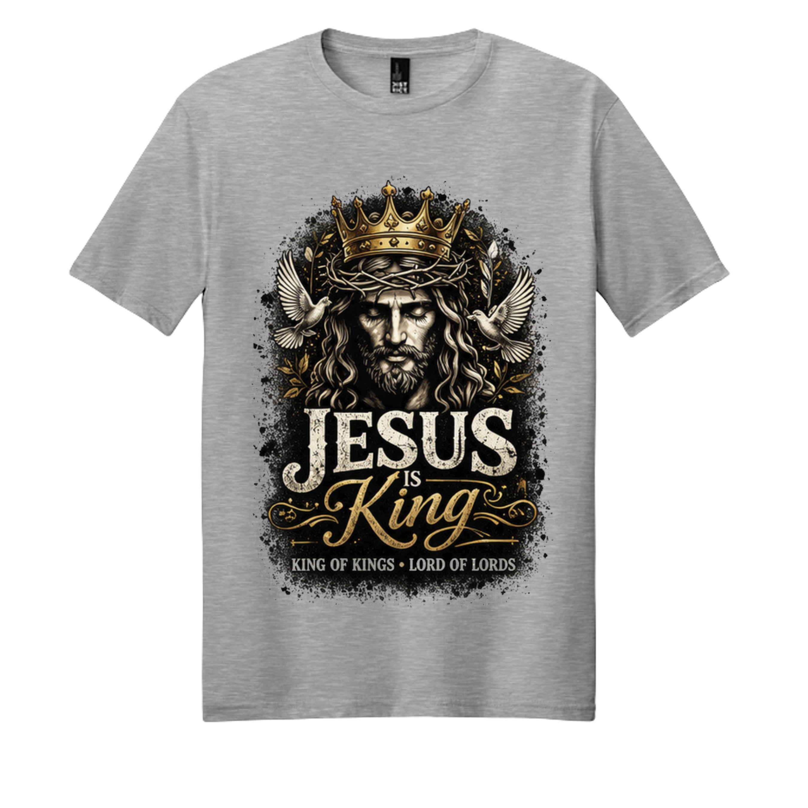 Light Heather Grey - DM108 - FRONT